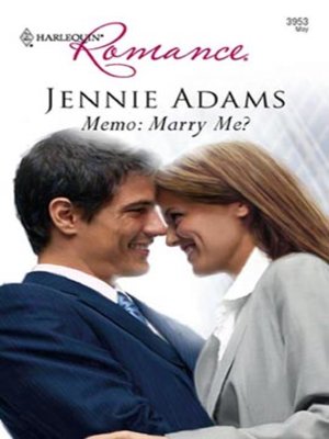 cover image of Memo: Marry Me?